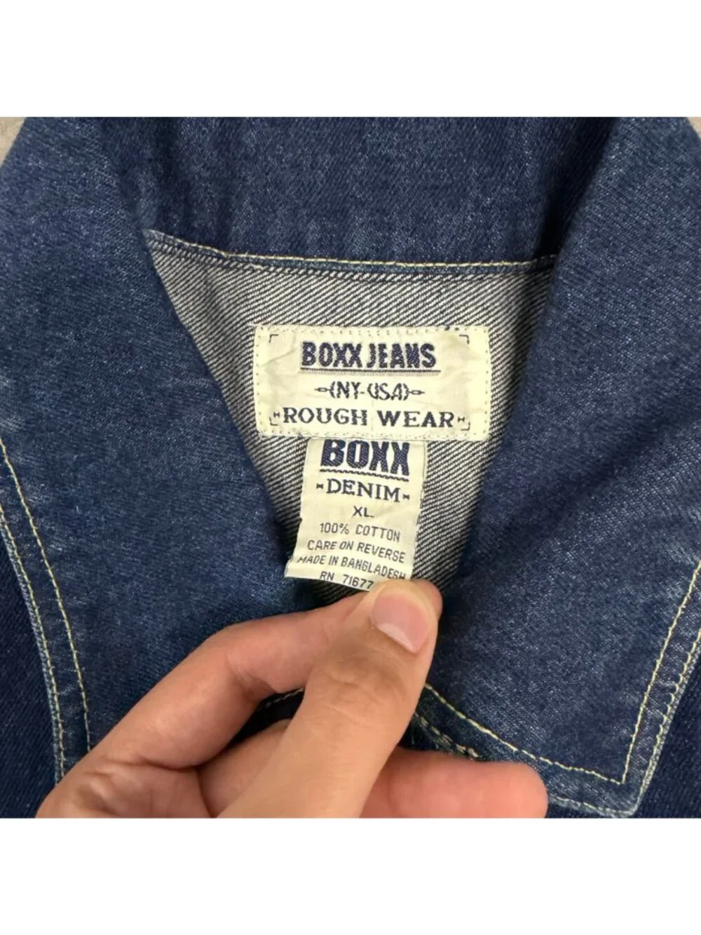 Boxx Jeans button front